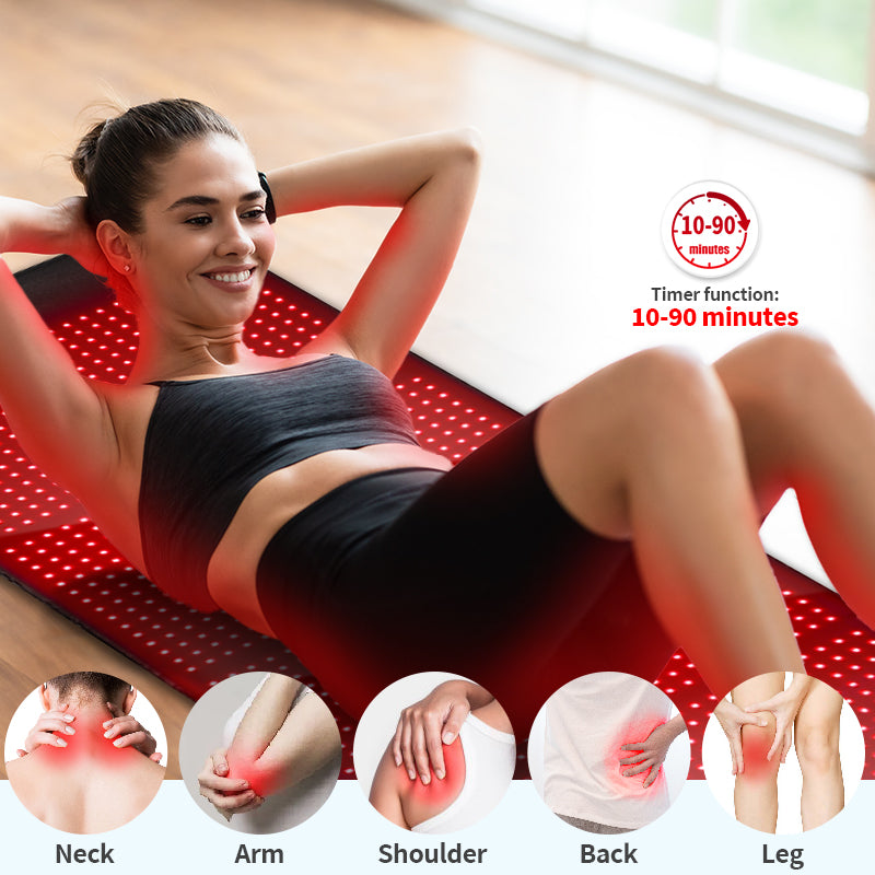 Full Body Red Light Therapy Mat for Recovery