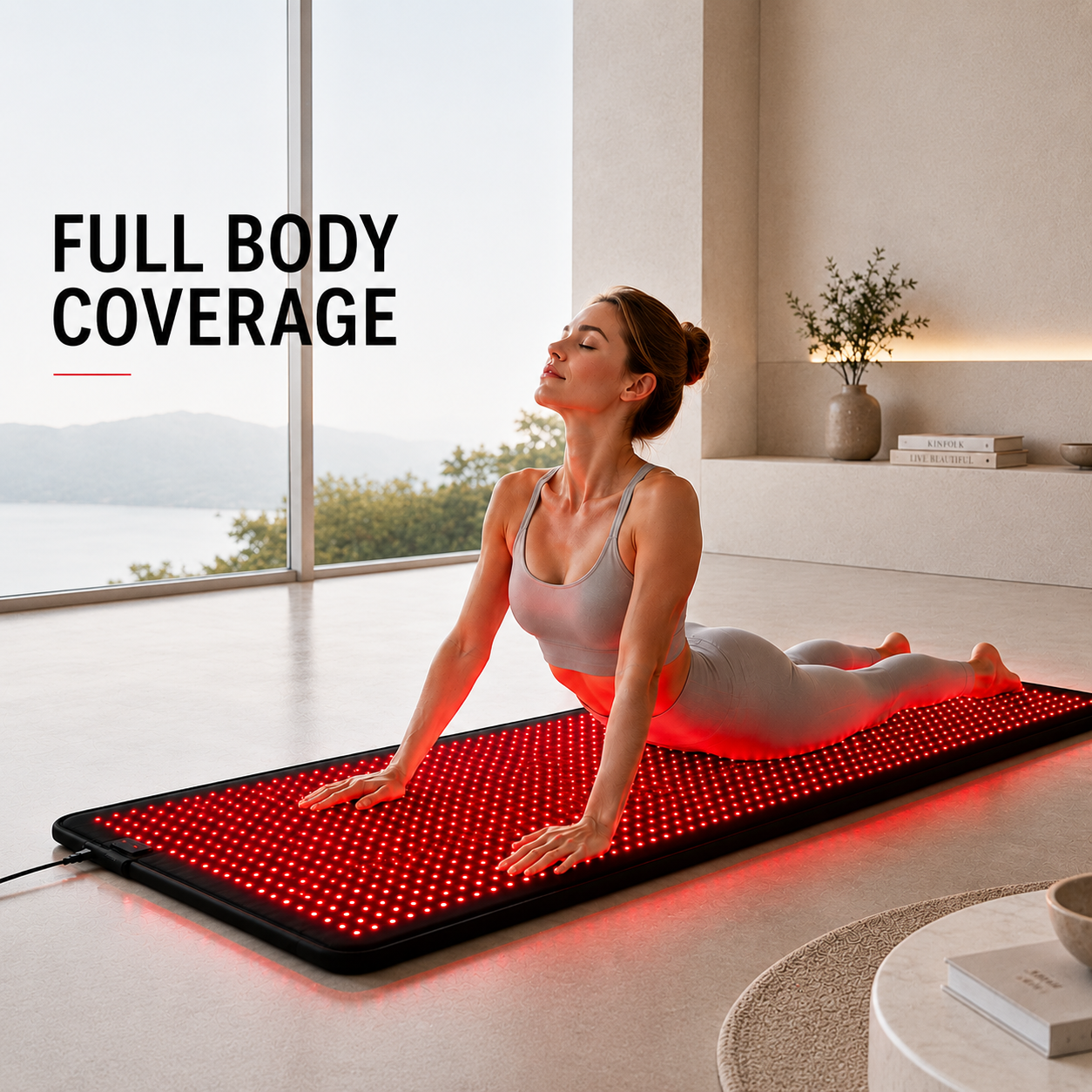 Full Body Red Light Therapy Mat for Recovery
